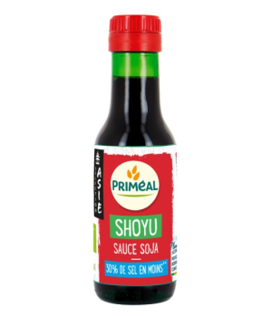 Primeal Sauce soja shoyu réduite en sel 125ml