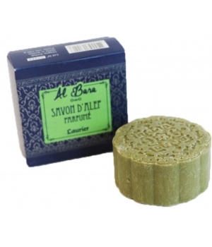 Al Bara Savon d'Alep parfumé Laurier 100g