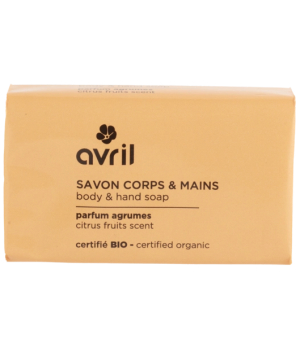 Avril Savon corps et mains Agrumes 100g