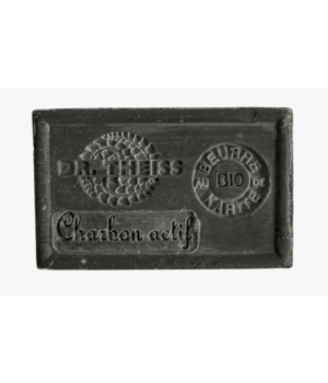 Dr.Theiss Savon de Marseille au charbon actif et beurre de karité 125g