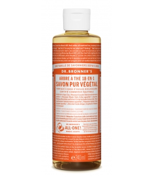 Dr Bronners Savon liquide à l'Arbre à thé 240ml
