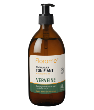 Florame Savon liquide flacon verre Verveine 500ml