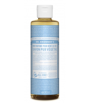Dr Bronners Savon liquide Non parfumé 240ml