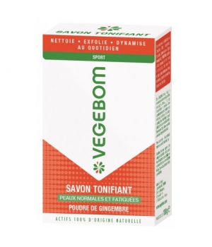 Vegebom Savon Tonifiant Pain 100g