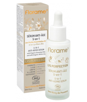 Florame Sérum anti âge 5 en 1 au Lys blanc 30ml