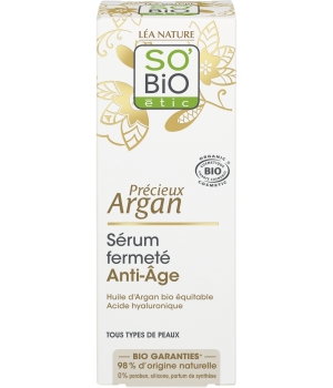 So'Bio étic Sérum Fermeté anti âge Précieux Argan 30ml