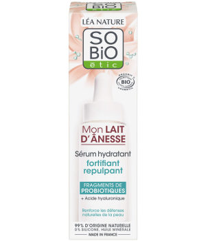 So'Bio étic Sérum hydratant fortifiant repulpant Mon Lait d'Ânesse 30ml