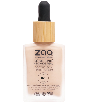 Zao  Sérum teinté Seconde peau 871 Clair 30ml
