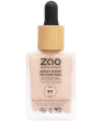 Maquillage bio Zao  Sérum teinté Seconde peau 871 Clair 30ml
