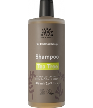 Urtekram Shampoing à l'HE d'Arbre à Thé antibactérien 500ml