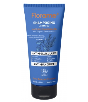 Florame Shampoing Anti pelliculaire aux huiles essentielles sans sulfates 200ml