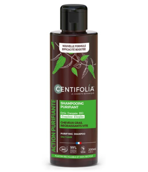 Centifolia Shampoing cheveux gras ortie et argile verte 200ml