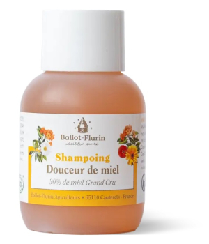 Ballot Flurin Shampoing douceur de miel 30% de miel Grand cru 50ml