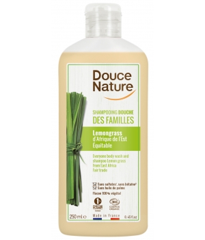 Douce Nature Shampoing douche des familles Lemongrass 250ml