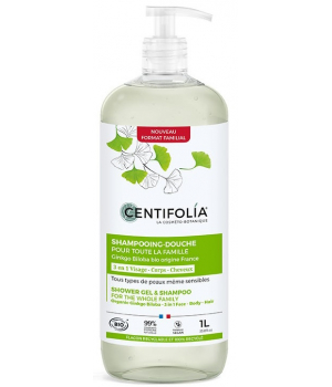 Centifolia Shampoing Douche pour toute la famille 1L