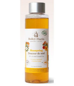 Ballot Flurin Shampoing familial douceur de miel 30% de miel Grand cru 250ml