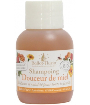Ballot Flurin Shampoing douceur de miel 30% de miel Grand cru 50ml