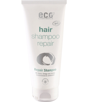 Eco Cosmetics Shampoing réparateur Huile de Jojoba Ginkgo et Myrte 200ml