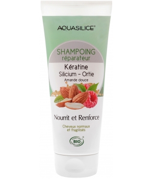 Aquasilice Shampoing réparateur Kératine Silicium Ortie 200ml