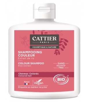 Cattier Shampoing sans sulfate couleur 250ml