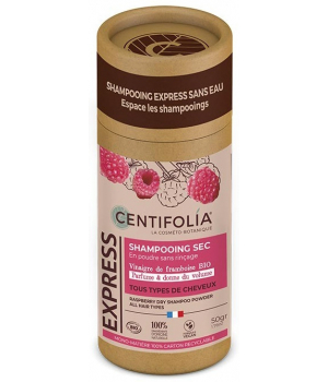 Centifolia Shampoing sec en poudre framboise 50g