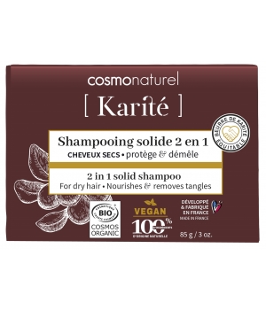 Cosmo Naturel Shampoing solide 2 en 1 85g
