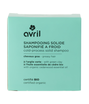 Avril Shampoing solide Cheveux gras 100g