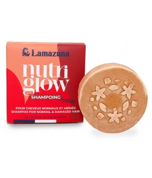Lamazuna Shampoing solide Cheveux normaux et abîmés à l'huile d'Abyssinie 70ml