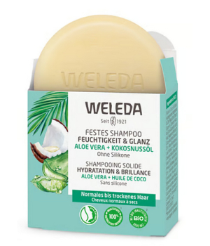 Weleda Shampoing solide hydratation et brillance 50g