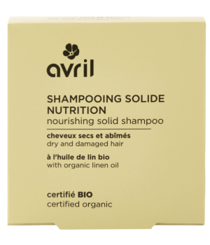 Avril Shampoing solide Nutrition cheveux secs et abîmés 60g