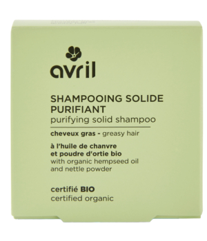 Avril Shampoing solide Purifiant cheveux gras 60g