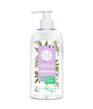 Pulpe De Vie Shampoing volume et pousse au chanvre 400ml