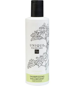 Unique Shampoing volume Menthe Poivrée cheveux normaux et fins 250ml