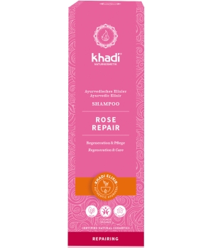 Khadi Shampooing ayurvédique Rose repair 200ml