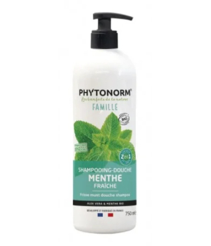 Phytonorm Shampooing douche menthe 750ml