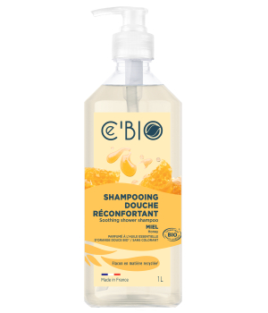 Ce'bio Shampooing douche Miel 1 Litre