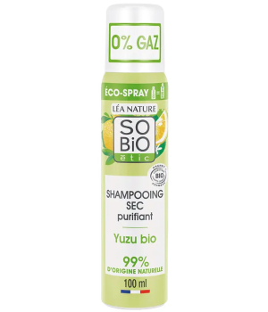 So'Bio étic Shampoing sec purifiant, yuzu bio 100ml