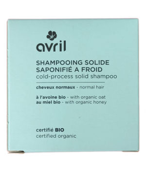 Avril Shampooing solide Cheveux normaux 100g
