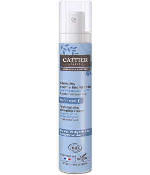 Cattier Sleeping crème de nuit hydratante peaux déshydratées 50ml