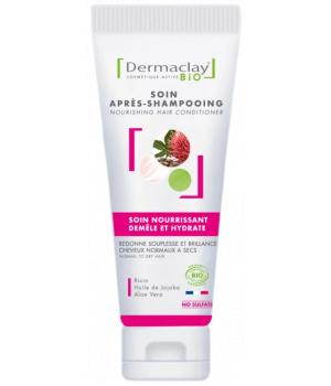 Dermaclay  Soin après shampoing nourrissant cheveux normaux à secs 200ml