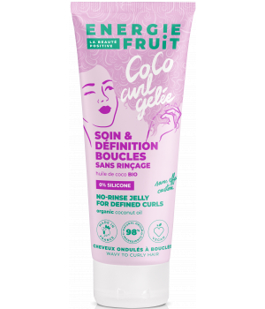 Energie Fruit Gelée soin et définition boucles sans rinçage cheveux ondulés à bouclés 200ml