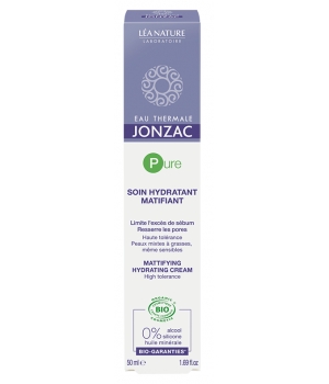 Eau Thermale Jonzac Soin hydratant Matifiant PURE 50ml