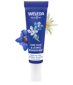 Weleda Soin yeux et lèvres redensifiant à la gentiane bleue et l'edelweiss 10ml