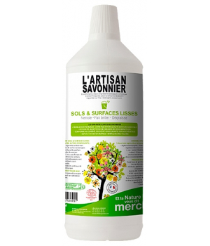 L Artisan Savonnier Entretien Sols et Surfaces lisses 1L