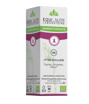 Equi - Nutri Sommeil n° 8 Bio Flacon compte gouttes 30ml
