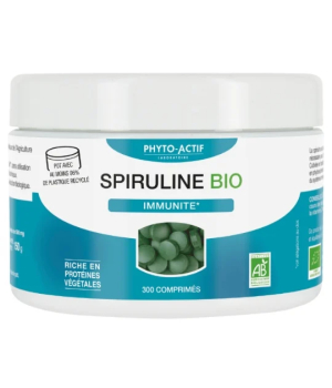 Phyto-Actif Spiruline bio 300 comprimés