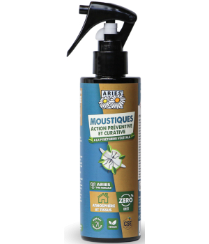 Aries Spray atmosphère et tissus Anti Moustique 200ml
