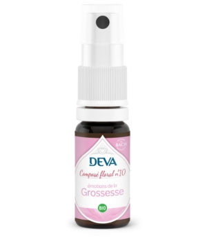 Deva Laboratoire Spray Composé Floral N°10 Grossesse Bio 10ml