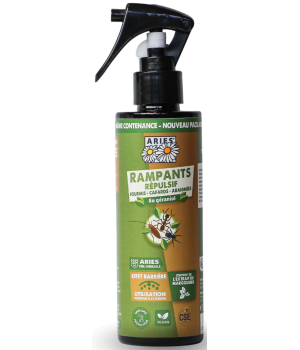 Aries Spray répulsif Rampants Fourmis Cafards Araignées 200ml