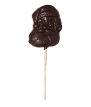 Belledonne Chocolatier Sucette Père Noël Chocolat Noir 25g